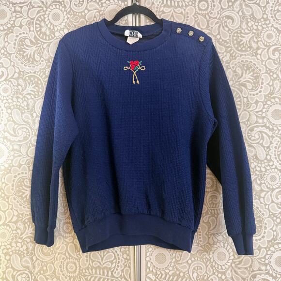 Christmas Vintage Grandma Sweater Medium - Picture 1 of 4